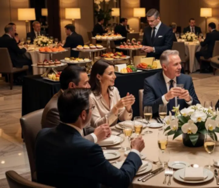 Elegancka gala korporacyjna